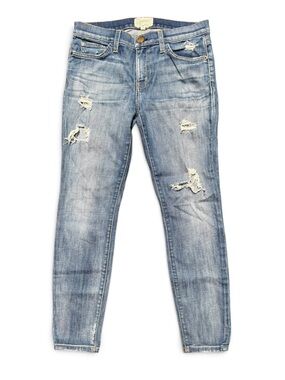 Current/Elliott The Stiletto Niagara Destroy Jeans